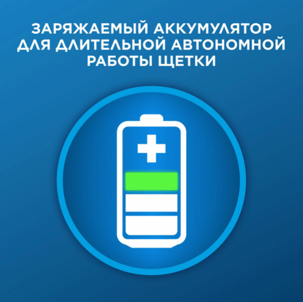 Зубная щетка электрическая ORAL-B (Орал-би) Vitality Pro, 1 насадка, белая